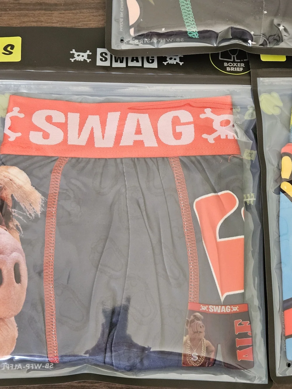 Lot Of 3 SWAG Boys' Boxer Briefs - Multi-Color Pack